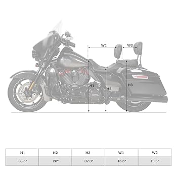 Amazon.com: XFMT-moto-part Low-Profile Leather Seat Pillion